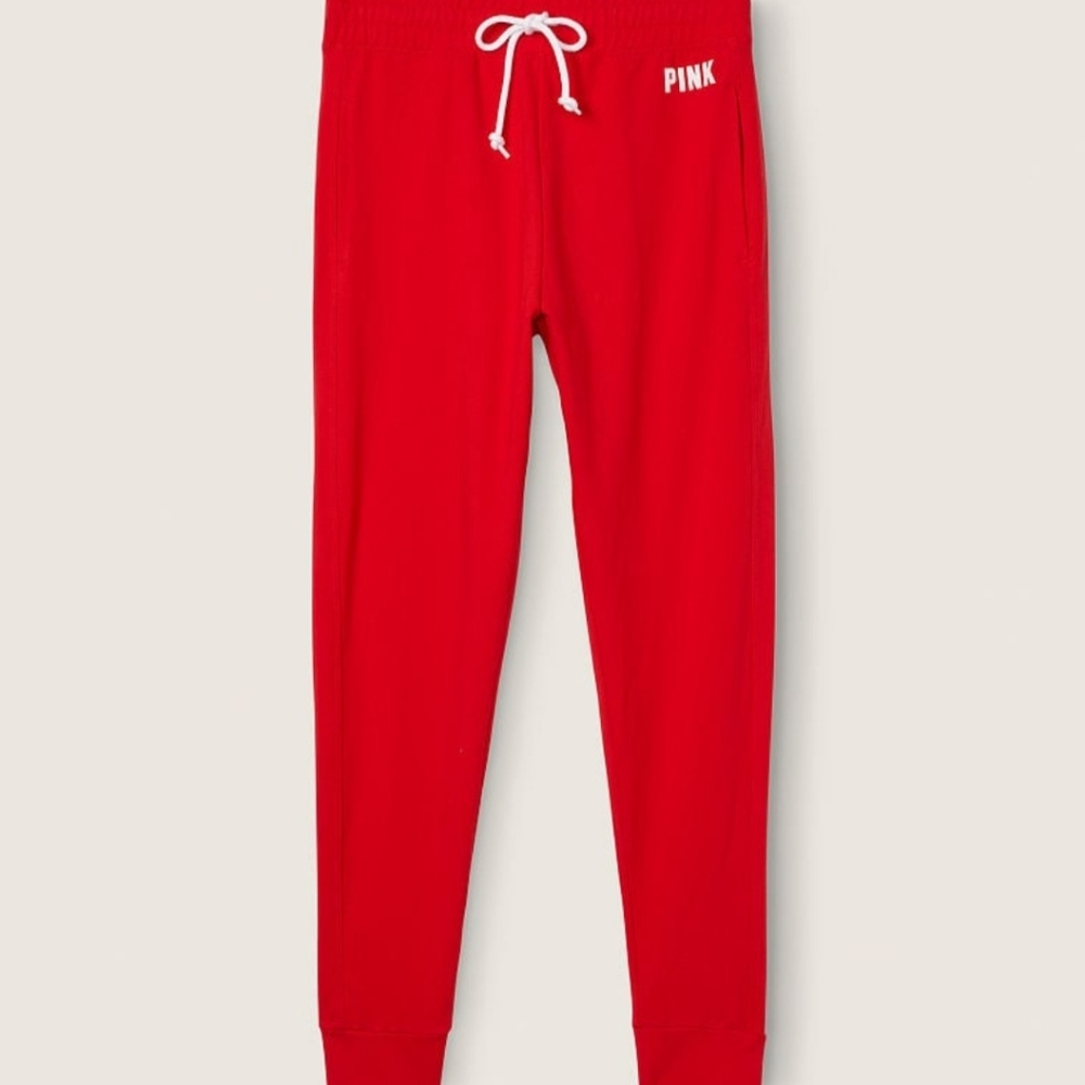 PINK VS high waist Jogger Size Medium NWT